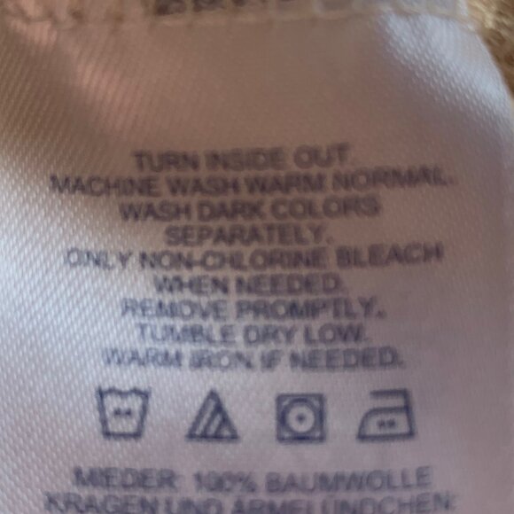 ๐ฑ 5 FOR $10. LAND"S END MOCK TURTENECK 100% COTTON TEE - Picture 4 of 4